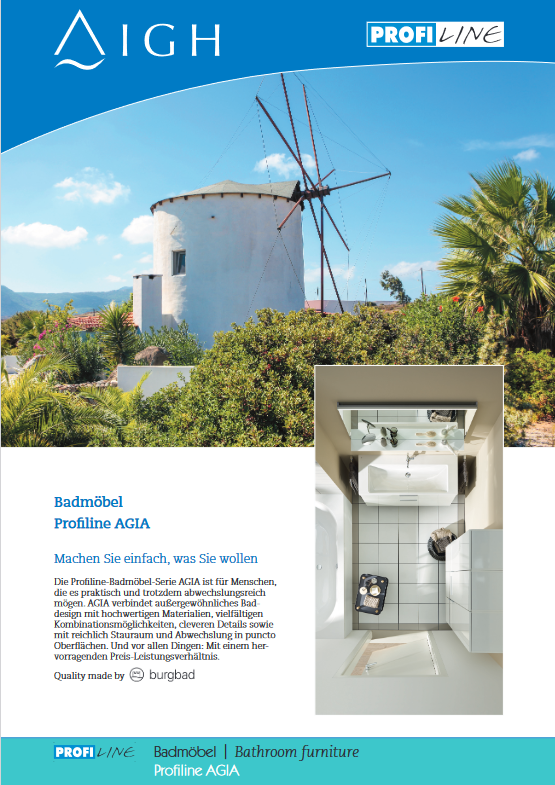 Cover von Profiline Badmöbel AGIA