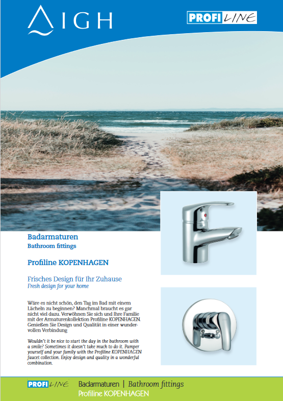 Cover von Profiline Bad-Armaturen Kopenhagen