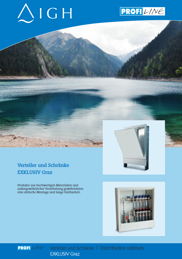 Cover von Profiline Fußbodenheizungsverteiler GRAZ