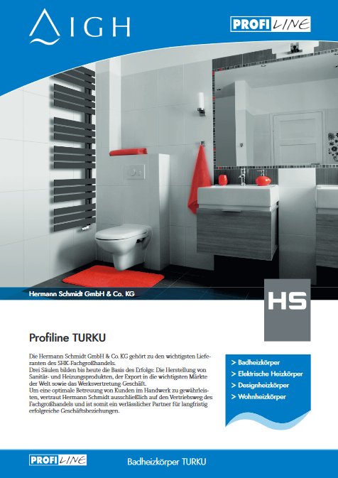 Cover von Profiline Design-Heizkörper TURKU