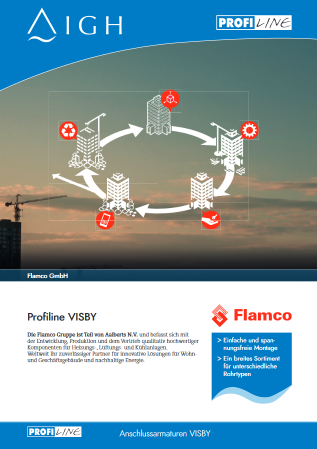Cover von Profiline Heizkörperventile VISBY