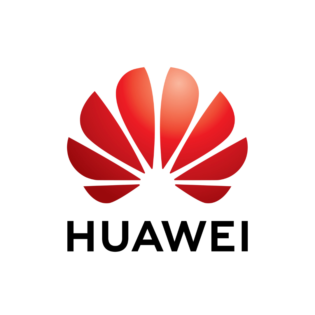 Das Bild zeigt das Herstellerlogo des bekannten Photovoltaik und Smartphone Herstellers HUAWEI